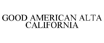 GOOD AMERICAN ALTA CALIFORNIA