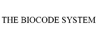 THE BIOCODE SYSTEM