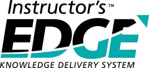 INSTRUCTOR'S EDGE KNOWLEDGE DELIVERY SYSTEMTEM