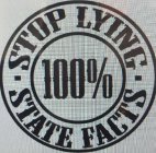 - STOP LYING - STATE FACTS 100%
