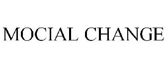 MOCIAL CHANGE
