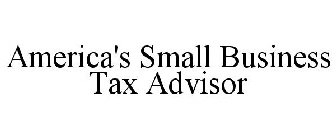 AMERICA'S SMALL BUSINESS TAX ADVISOR
