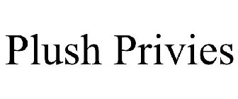 PLUSH PRIVIES