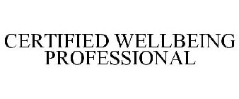 CERTIFIED WELLBEING PROFESSIONAL