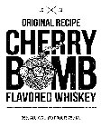 JC AJ ORIGINAL RECIPE CHERRY BOMB FLAVORED WHISKEY 35% ALC./VOL. (70 PROOF) 750 ML