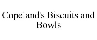 COPELAND'S BISCUITS AND BOWLS