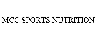 MCC SPORTS NUTRITION