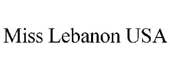 MISS LEBANON USA