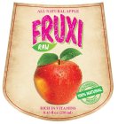 FRUXI RAW ALL NATURAL APPLE RICH IN VITAMINS 8.45 FL OZ (250 ML) 100% NATURAL COLD-PRESSED PRODUCT