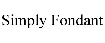 SIMPLY FONDANT