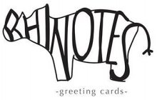 RHINOTES -GREETING CARDS-