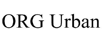 ORG URBAN