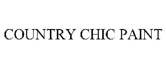 COUNTRY CHIC PAINT