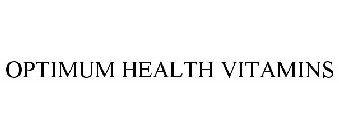 OPTIMUM HEALTH VITAMINS