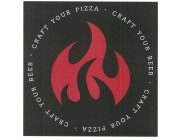 CRAFT YOUR PIZZA °  CRAFT YOUR BEER  ° CRAFT YOUR PIZZA  °  CRAFT YOUR BEER