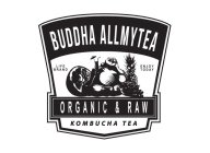 BUDDHA ALLMYTEA ORGANIC & RAW KOMBUCHA TEA LIFE BRAND ENJOY TODAY