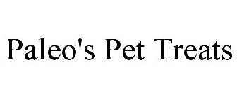 PALEO'S PET TREATS