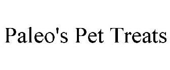 PALEO'S PET TREATS
