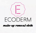 E ECODERM MAKE-UP REMOVAL CLOTH