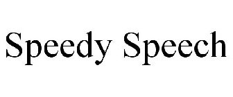 SPEEDY SPEECH