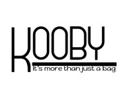 KOOBY IT'S MORE THAN JUST A BAG