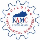 KAMC FOUNDATION · BUILDING AND MECHANICAL SCIENCES ·
