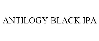 ANTILOGY BLACK IPA
