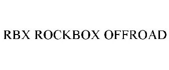 RBX ROCKBOX OFFROAD