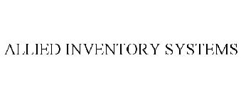 ALLIED INVENTORY SYSTEMS
