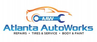 AAW ATLANTA AUTOWORKS REPAIRS · TIRES &SERVICE · BODY & PAINT