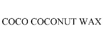 COCO COCONUT WAX