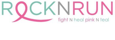 ROCKNRUN FIGHT N HEAL PINK N TEAL