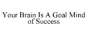 YOUR BRAIN IS A GOAL MIND OF SUCCESS