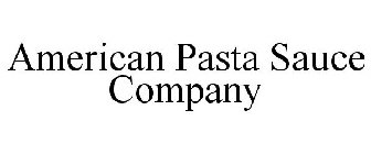 AMERICAN PASTA SAUCE CO