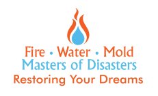 FIRE. WATER. MOLD MASTERS OF DISASTERS RESTORING YOUR DREAMS