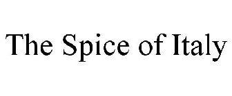 THE SPICE OF ITALY