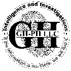 INTELLIGENCE AND INVESTIGATIONS · IF THE INFORMATION IS OUT THERE, WE WILL FIND IT. · GII GII-PII LLC