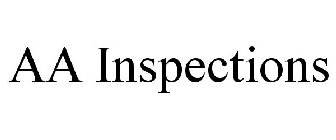 AA INSPECTIONS & ASSOCIATES