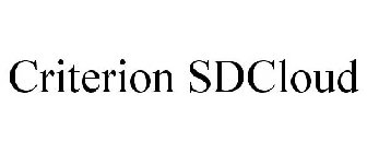 CRITERION SDCLOUD