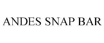 ANDES SNAP BAR