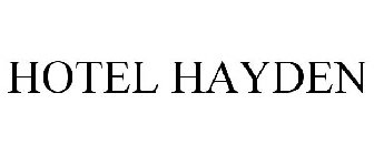 HOTEL HAYDEN