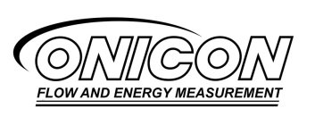 ONICON FLOW AND ENERGY MEASUREMENT