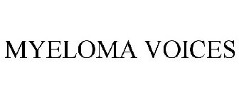 MYELOMA VOICES
