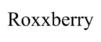 ROXXBERRY