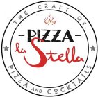 PIZZA LA STELLA, AND THE CRAFT OF PIZZA AND COCKTAILS