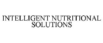 INTELLIGENT NUTRITIONAL SOLUTIONS