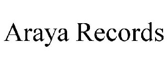 ARAYA RECORDS