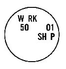 W RK 50 01 SH P
