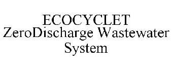 ECOCYCLET ZERODISCHARGE WASTEWATER SYSTEM