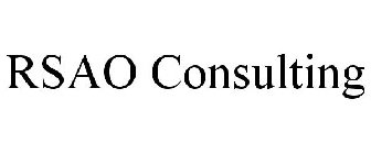 RSAO CONSULTING